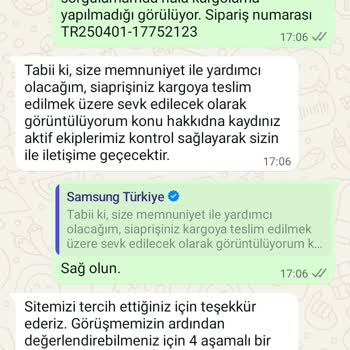 Samsung Siparişim Neden Gönderilmiyor?