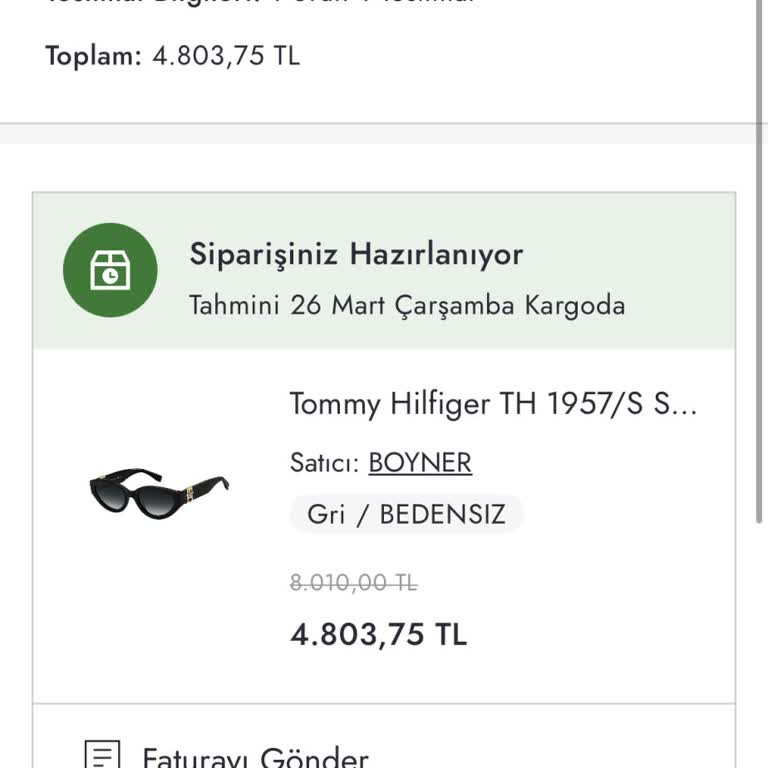 Boyner Online Siparişim Neden Hala Hazırlanıyor?