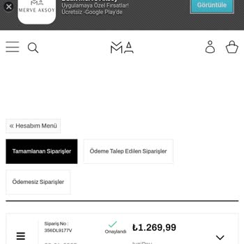 Butik Merve Aksoy'da İade Sürecinde Yaşanan Sorunlar