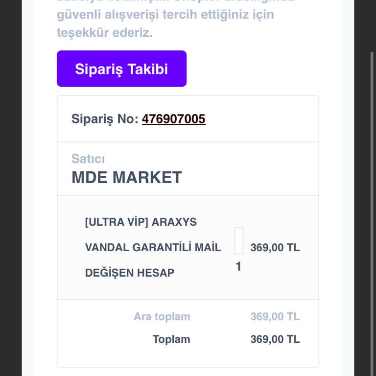 Satıcıdan Yanıtsız Kalan Oyun Hesabı Sorunu