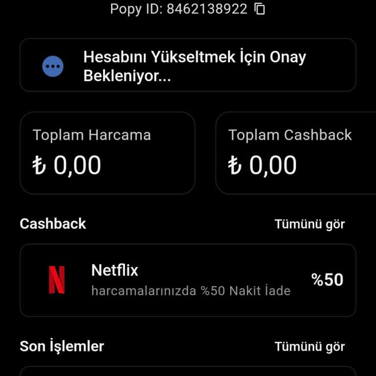 Popy Para'da Hesap Onayı Sorunu Ve Müşteri Hizmetleri İlgisizliği