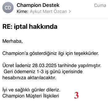 İptal Edilen Siparişin İadesinde Yaşanan Uzun Süreli Mağduriyet