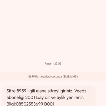 İzinsiz Başlatılan Abonelik Sorunu