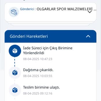 Yanlış Kargo Bildirimi Ve İletişim Eksikliği
