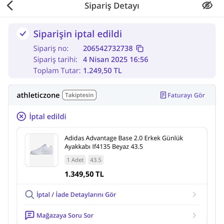 Sipariş İptali Ve İletişimsizlik Sorunu