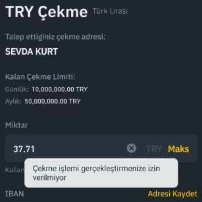 Bloke Edilen Hesap Ve Çekilemeyen Para Sorunu