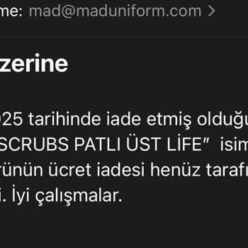 Ücret İadesinde Gecikme Ve İletişimsizlik Sorunu