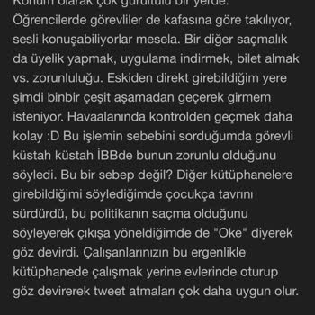 Kütüphanede Kaba Davranışlar