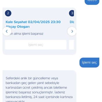 Obilet Firması İade Sürecinde Müşterilerini Mağdur Ediyor