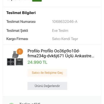Teslim Edilmeyen Ürün Ve Yetersiz Müşteri Hizmeti