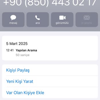 08504430217 Yanıltıcı Kampanya Ve Güvenlik Endişesi