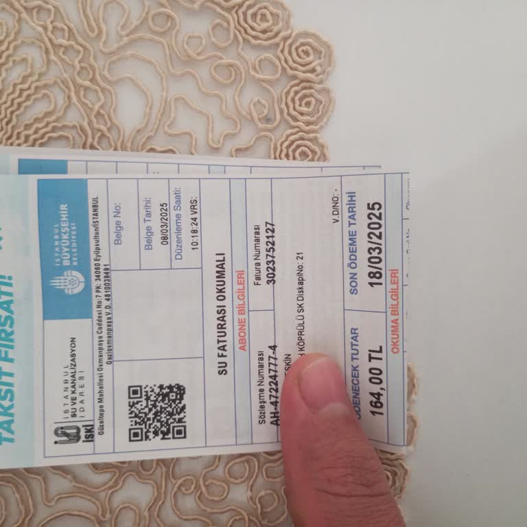 Beklenmedik Su Faturası Artışı: Acil Düzeltme Talebi