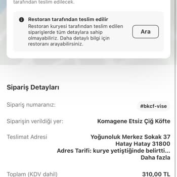 Yemeksepeti Sipariş İptalinde Yaşanan Sorunlar