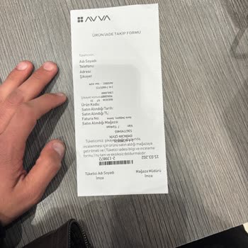 Avva Mağazası Ürün Kalitesi Sorunu