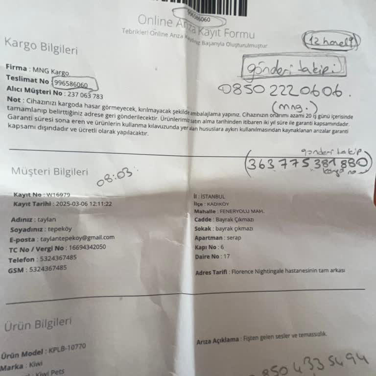 Kiwi Pet Ürünü İle Yaşanan Hayal Kırıklığı