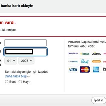 Amazon'un Troy Ödeme Seçeneği Sorunu Hala Çözülmedi