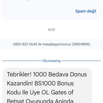 Betsat'ın Sürekli SMS Rahatsızlığı: Üyelik Olmadan Gelen Mesajlar