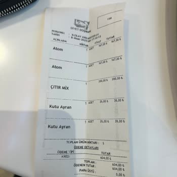 Kızılay AVM Kebo'da Yanlış Sipariş Ve Umursamaz Tavır