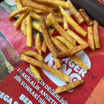 Burger King Başakşehir Şubesinde Sürekli Patates Sorunu