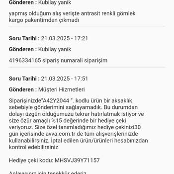 Avva'dan Aldatıcı Sipariş Deneyimi Ve İade Sorunu