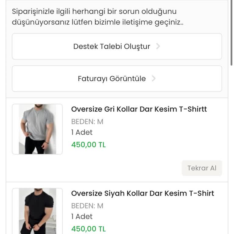 Geciken T-shirt Siparişi: 20 Günlük Bekleyiş
