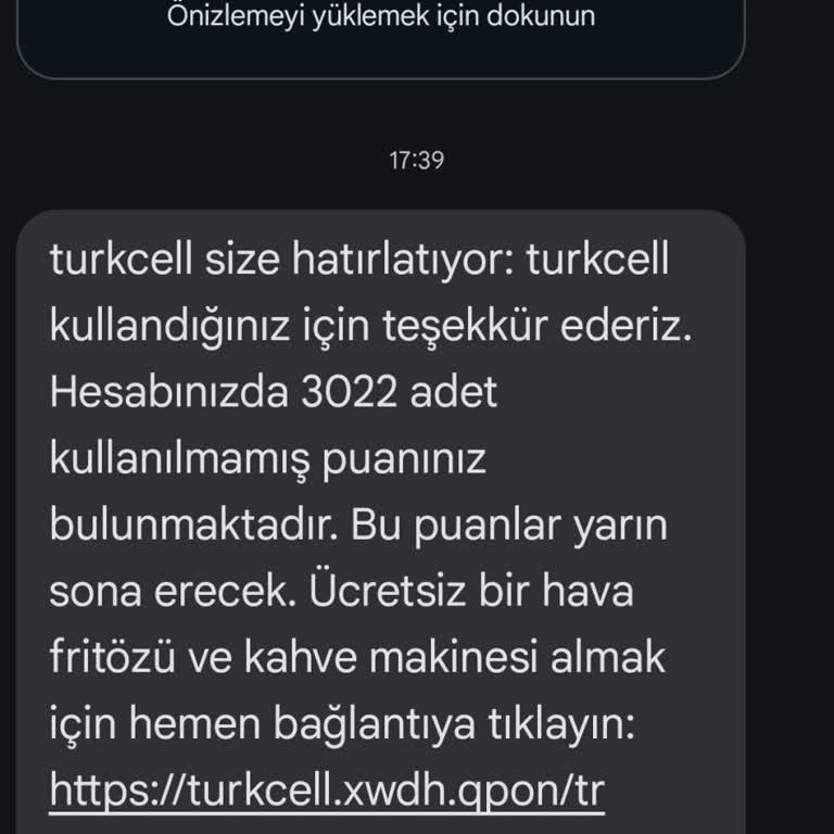 Turkcell Mesajıyla İlgili Güvenlik Endişesi
