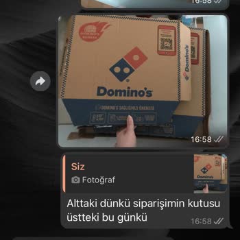 Domino's Pizza: Yanlış Boyut Ve Kalitesiz Malzeme