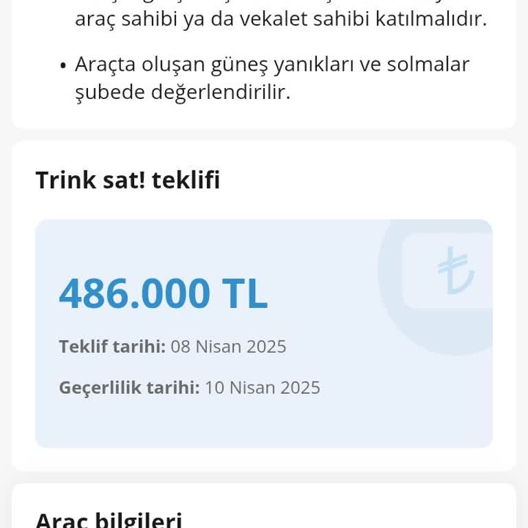 Araç Fiyatlandırmasında Tutarsızlık Ve Yanıltıcı Bilgilendirme