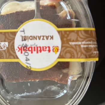 Tatlıbak'tan Aldığım Kazandibinde Hijyen Sorunu