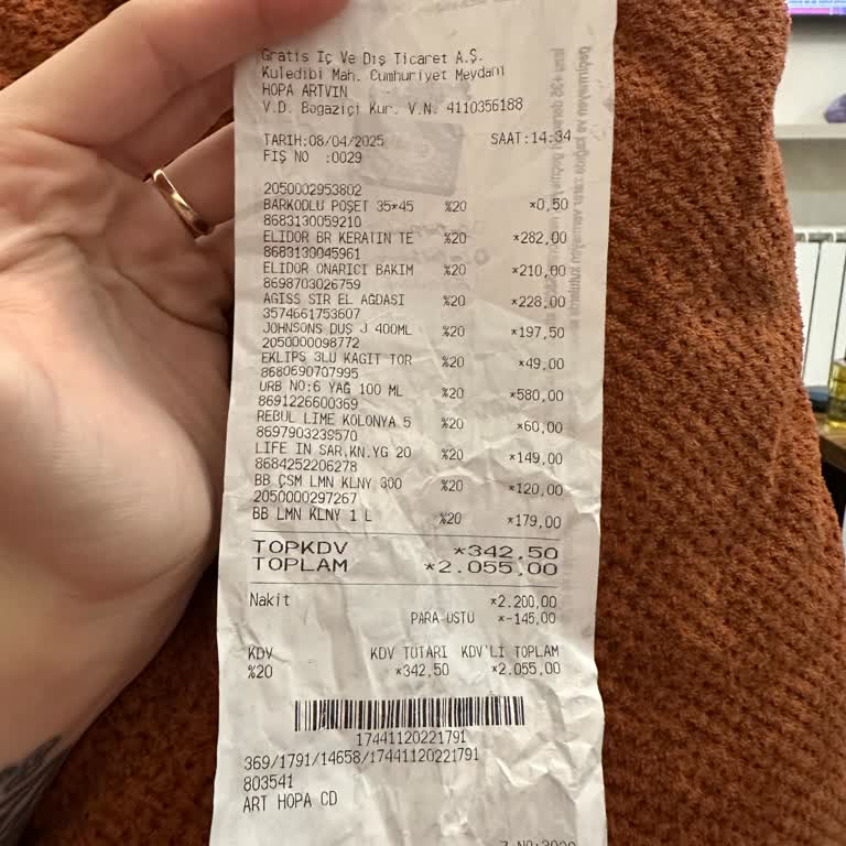 Gratis İndirimli Fiyat Etiketine Rağmen Fazla Ödeme Problemi!