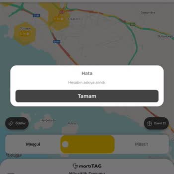 Martı Haksız Hesap Askıya Alma İle Karşı Karşıya Kaldım