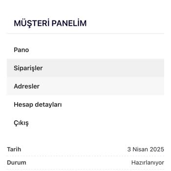 Köpek Maması Siparişim Halen Hazırlanıyor