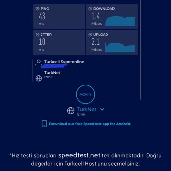 Hizmet Kalitesi Ve İnternet Hızı Sorunu