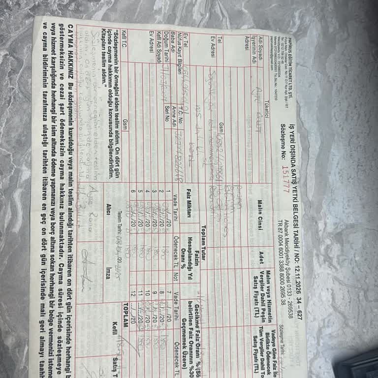 Genç Kızın İmzasıyla Başlayan Beklenmedik Borç Hikayesi