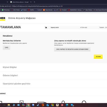 Karcher Türkiye'de Üyelik Sorunu Ve Misafir Alışverişi Endişesi