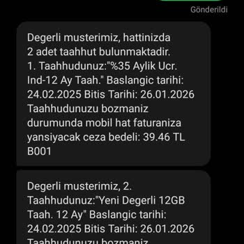 Yanlış Fatura Bedeli Ve İletişim Sorunları