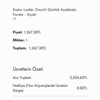 İade Edilemeyen Ayakkabı Ve Kargo Sorunu