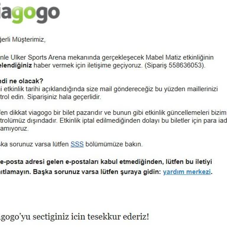 Viagogo'dan Bilet Alımında Yaşanan Sorunlar