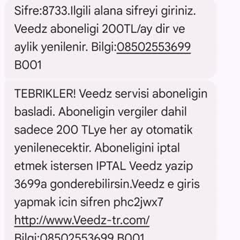 Beklenmedik Abonelik Ve Haksız Fatura Ücreti