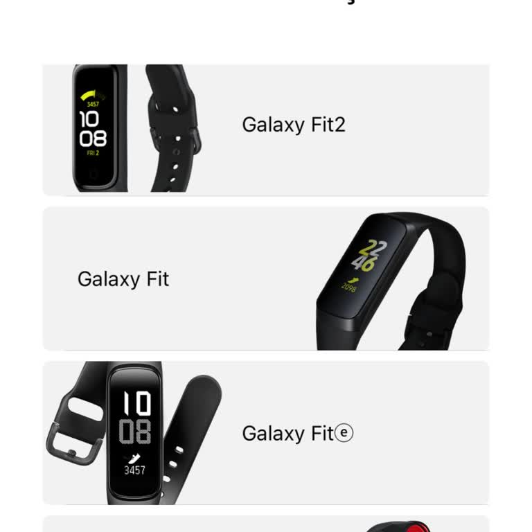Galaxy Fit 3 İphone Bağlantı Sorunu