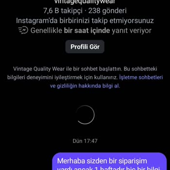 Kargoya Verilmeyen Deri Ceket Ve İletişim Eksikliği