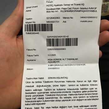 Hotiç Ayakkabıda Erken Aşınma Ve İade Sorunu