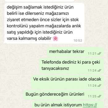Eksik Ürün, İade Sorunu Ve İletişimsizlik: Özsarıcam'da Yaşanan Hayal Kırıklığı