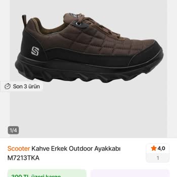 Scooter Ayakkabı Siparişimde Yaşadığım Hayal Kırıklığı