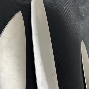 Paslanmaz Garantili Bıçaklar Paslandı