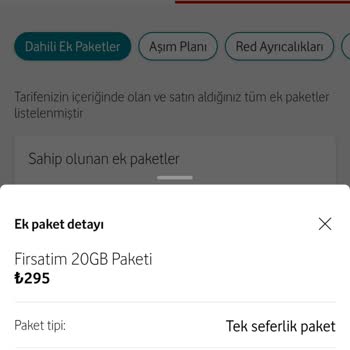 Vodafone Ek Paket İptali Sorunu: Çözüm Bekliyorum