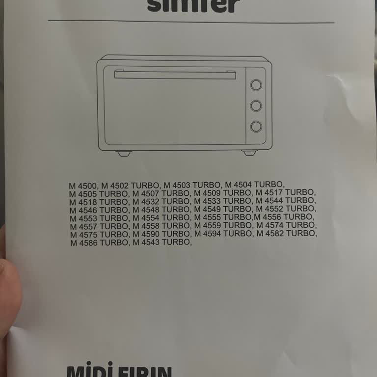 Simfer Midi Fırın Pişirme Sorunları: Yemekler Kuruyor Ve Eşit Pişmiyor