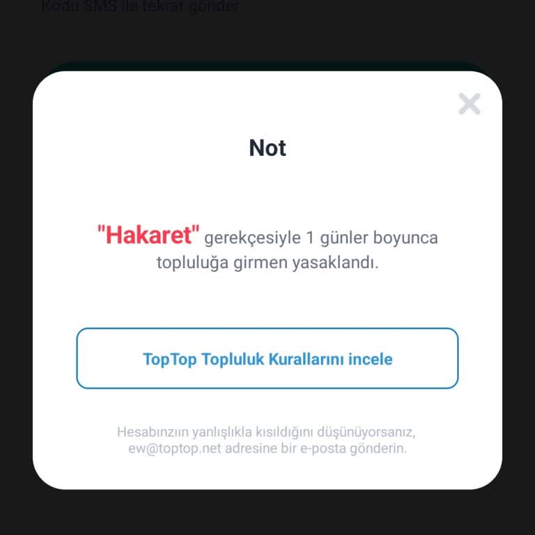 Haksız Banlama Sorunu