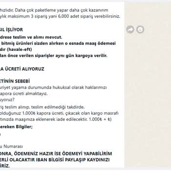 Evde Paketleme İşinde Yanıltıcı İşlemler Ve Para İadesi Sorunu