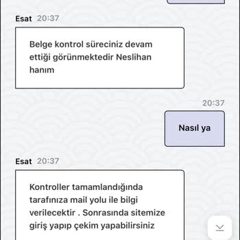 Çekim Yapamıyorum: Belgeler Sürekli İncelemede